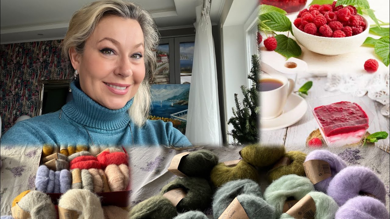 8 февраля 2026 г.Разбираю свои запасы пряжи 🧶Новая и старая 🧶Подбираю компаньона 💁🏼‍♀️