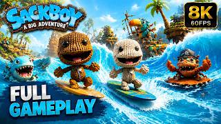 Sackboy A Big Adventure Full Game Walkthrough PS5 PRO | 8K 60FPS No Commentary