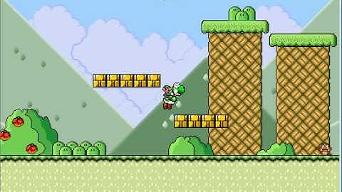 Super Mario Bros X Level Hammer Hills