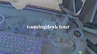 『..gamingdesk tour.. 』ゲーマー女子ゲーム環境紹介🎧🐇🤍