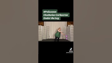 Pt4 Poi Under the Leg Corkscrew Clockwise #Poi #PoiLesson #PoiTutorial #PoiDance  #FlowArts