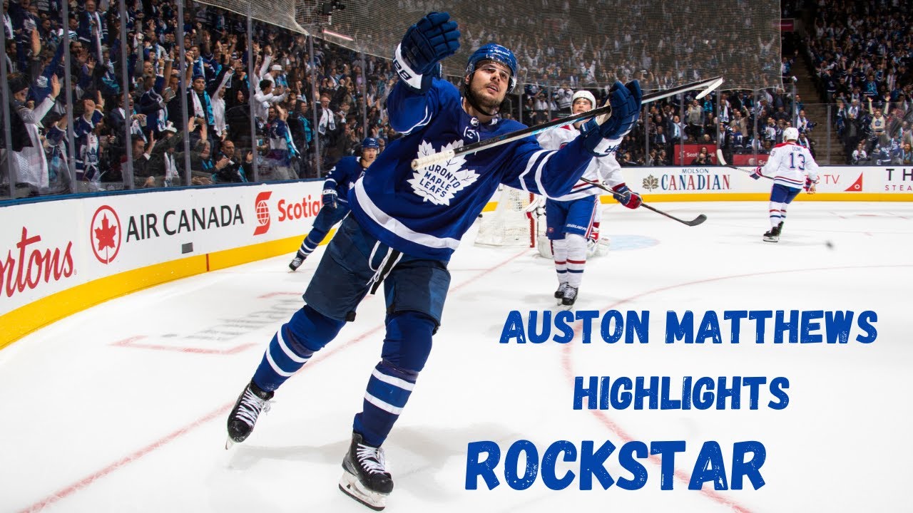 Auston Matthews Highlights - Post Malone ft 21 Savage "rockstar"