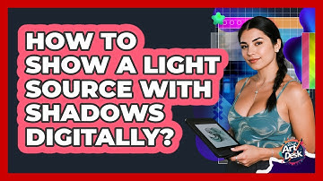 How To Show A Light Source With Shadows Digitally?