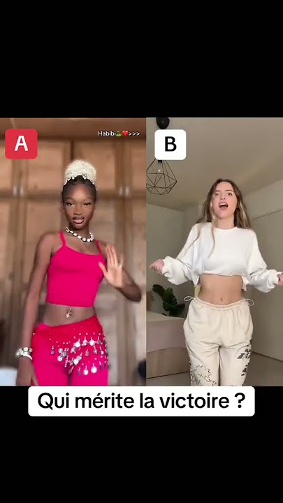 Grâce Moya 💕 challenge , Pov: Qui mérite la victoire A ou B ? #gracemoya #new #tiktok #dance #shorts