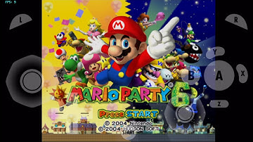 GC4IOS- Mario Party 6 (Menu Test) dolphin emulator for ios (Alpha)