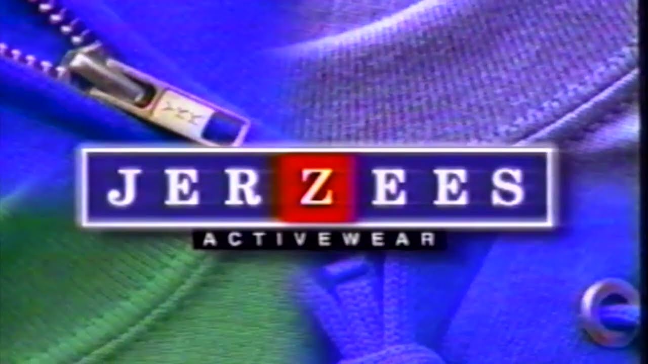 Jerzees Active Wear 1991 Vintage Tv Commercial
