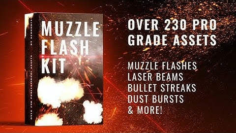 Real Muzzle Flash Kit  (Best After Effects Projects)
