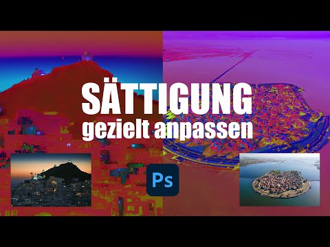 Sättigung gezielt anpassen #photoshop #adobe #tutorial