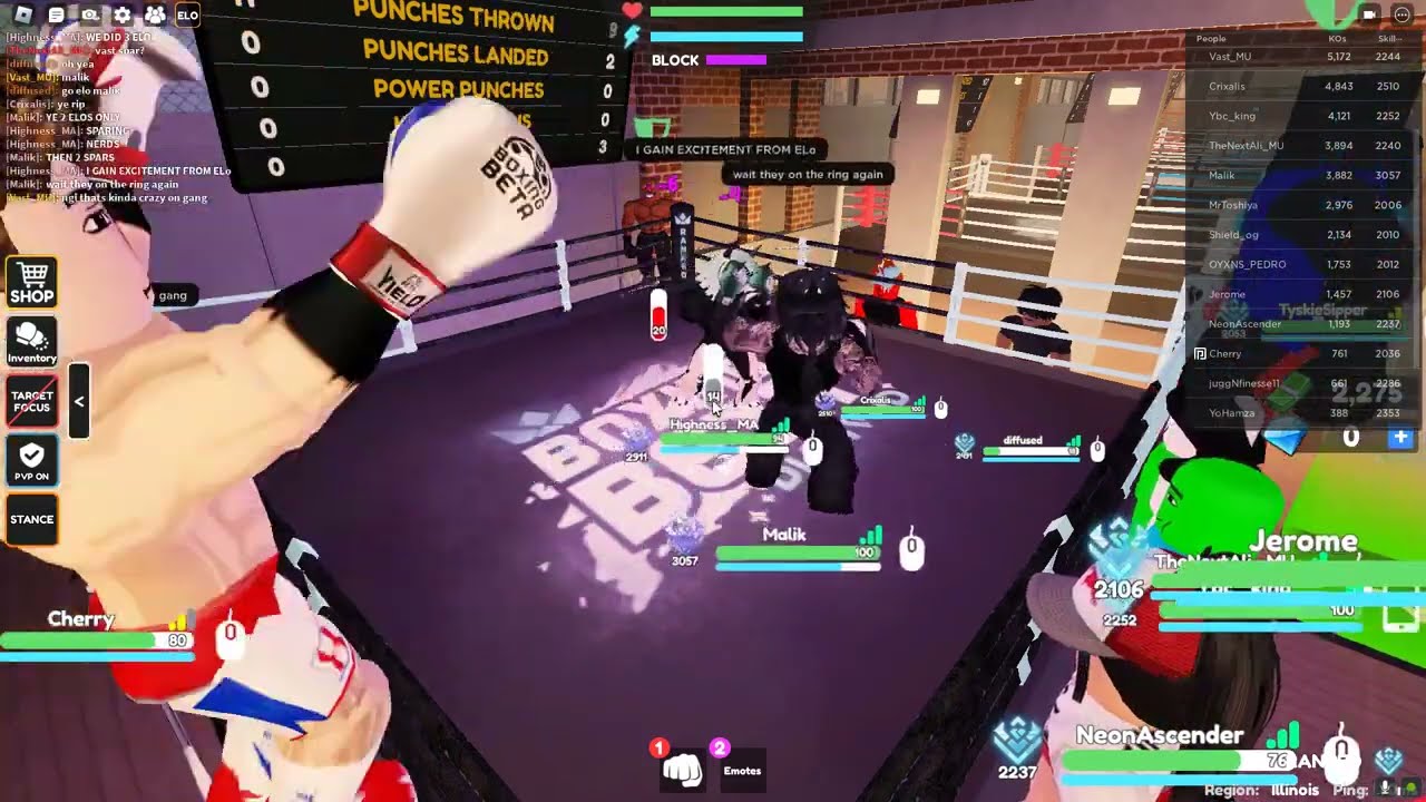 Boxing Beta: Prime Malik VS Prime Eris (MARCH PRIME ERA) PT 1