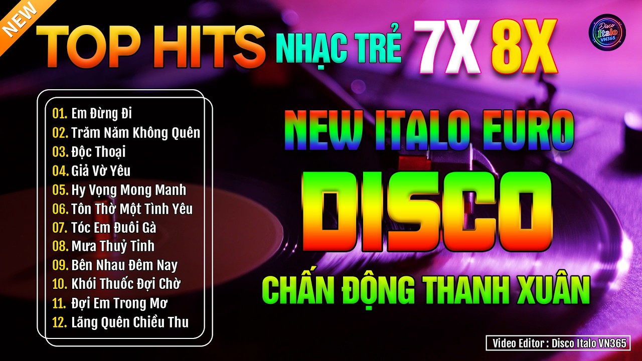 Điên Đảo Thanh Xuân 8 - DISCO | TOP Nhạc Ngoại Lời Việt Chấn Động Một Thời 80s 90s - Nghe Là Nghiện