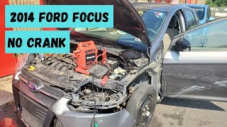 2014 Ford Focus No Crank No Start. No Communication with Ebay PCM.