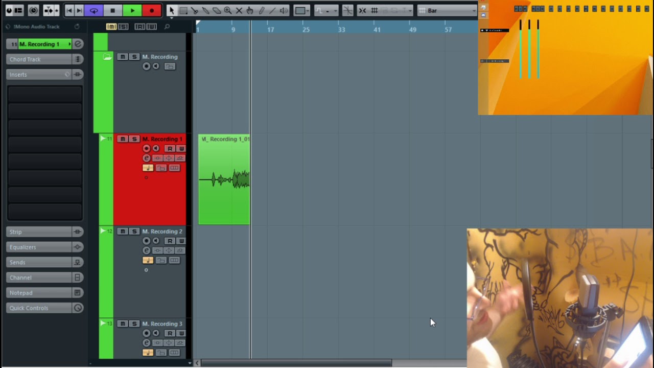 Axel Grave  You & Me Recording Session | Live 3D Productions | Rap Hip Hop Music