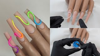 The Perfect Colorful Spring Nails Tutorial ..