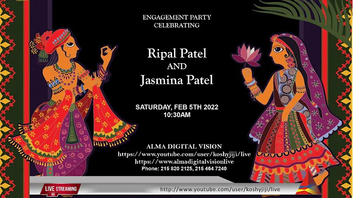 Engagement  Ripal Patel & Jasmina Patel