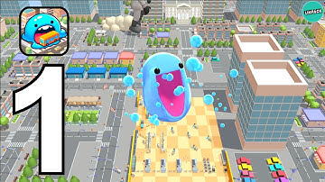 Super Slime - Black Hole Game-Gameplay Walkthrough Part 1(iOS, Android)