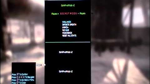 DarkPixieMods v2 CFG Mod Menu for MW2 Release!!