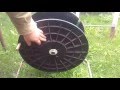 Самодельная катушка для садового шланга  A homemade coil for a garden hose