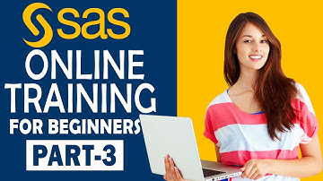 SAS Online Training for Beginners PART - 3 By Naidu