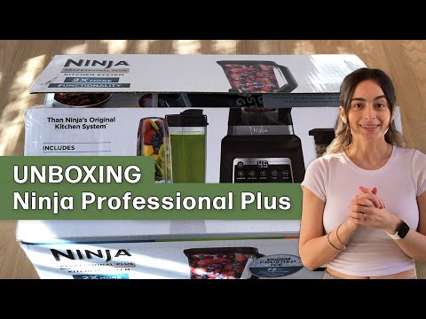 Unboxing Ninja Professional Plus Kitchen System 