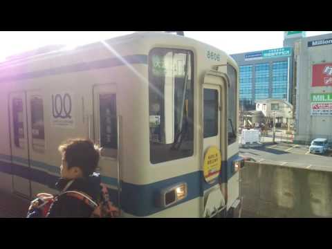 東武東上線8000系引退6日前の3色塗装車和光市発車