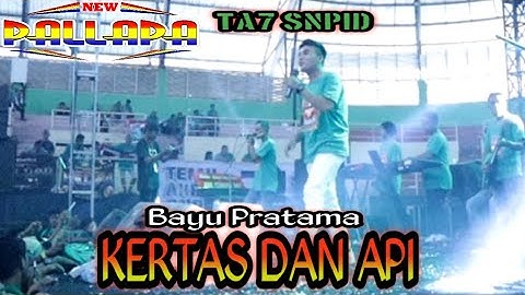 Bayu Pratama kertas dan api temu akrab 7 Snp new pallapa GOR SIDOARJO