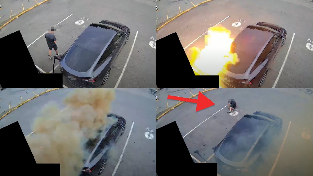 Tesla Exploding Pack Tesla Explodes at Fast Charger in BC — Here’s What Really Happened ...