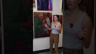 Talking about my paintings “maroon” and “Celia” part 1/2 #wlw #lgbtart #tshoeh #maroon