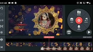 Make Attractive Wedding Invitation Video For WhatsApp In Kinemaster screenshot 5