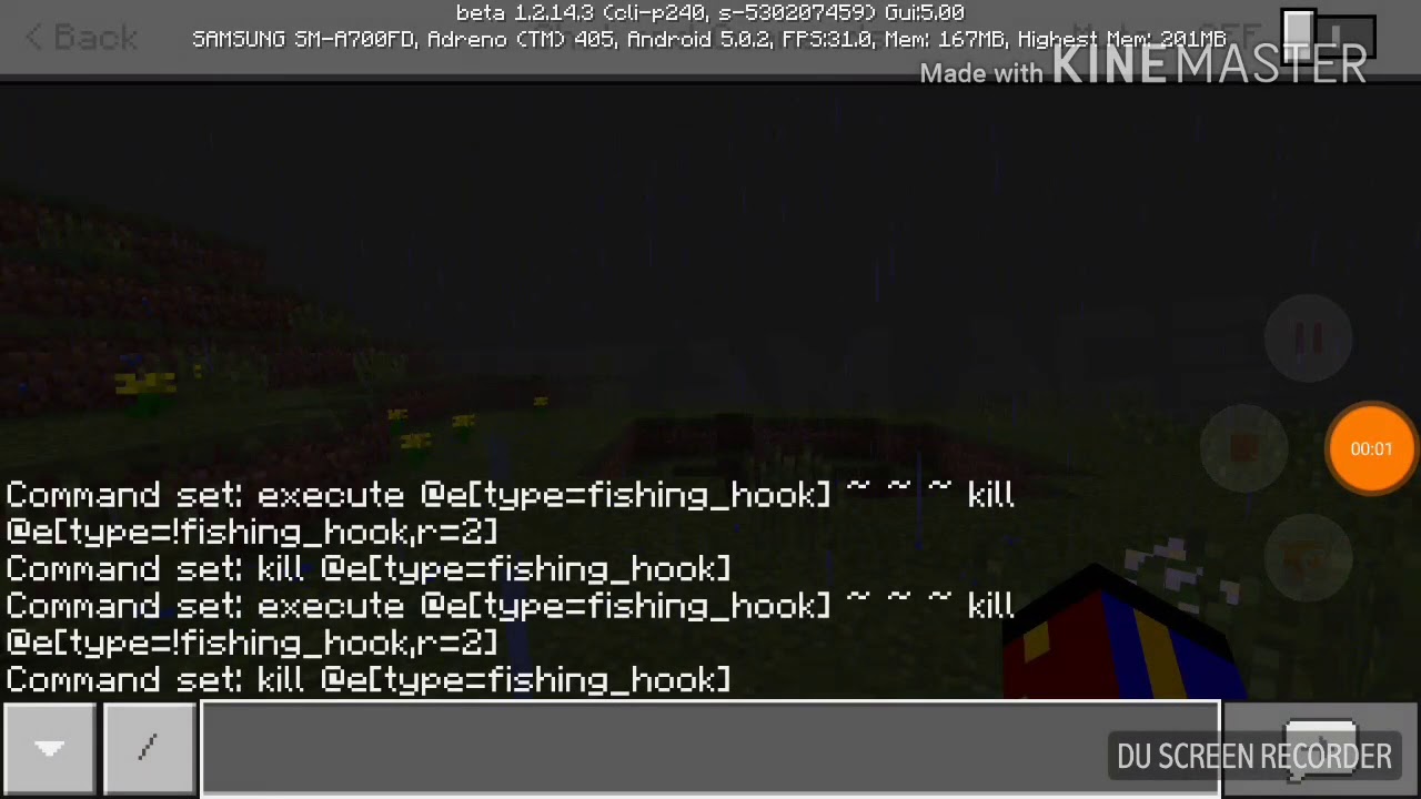 Minecraft pe tutorial magic wand using command block youtube