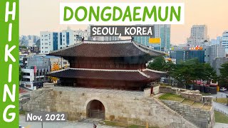 Hiking near Dongdaemun (