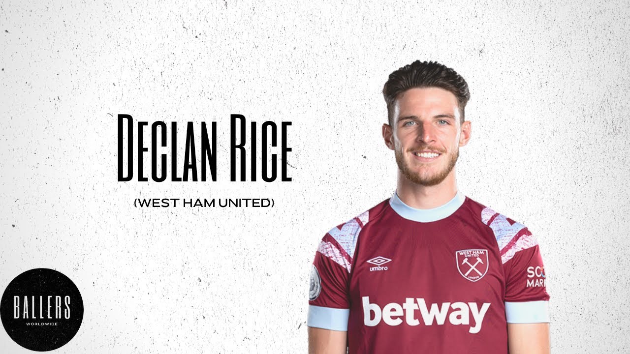 Declan Rice Skills Passes And Tackles West Ham United 202223 Youtube 