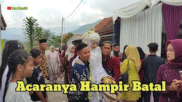PENGANTIN WANITA MENDADAK SAKIT..!! Pernikahan penuh haru di Kampung Sukamanah || Pelosok Jawa Barat