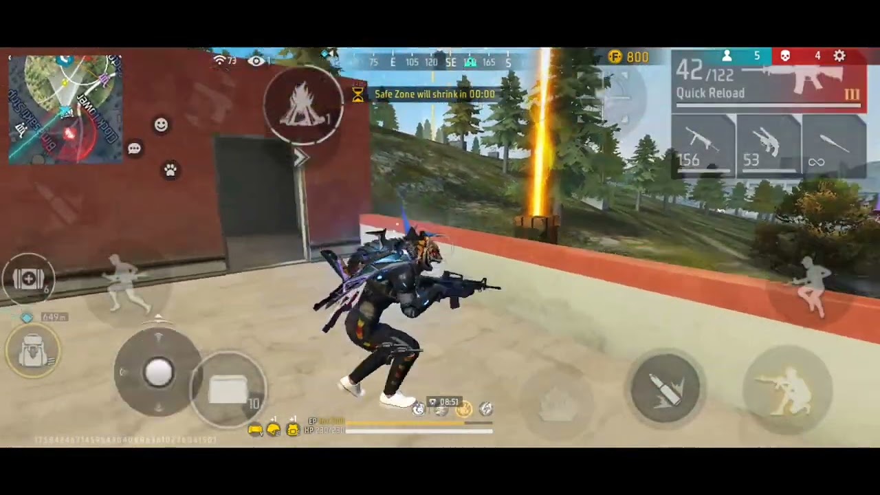 Free Fire 🔥 Solo VS solo BR Rank Gameplay ⚡ - YouTube