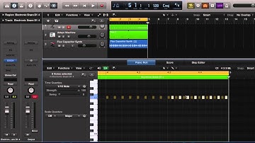 Logic Pro X Tutorial: PITCH SHIFT DRUM ROLL