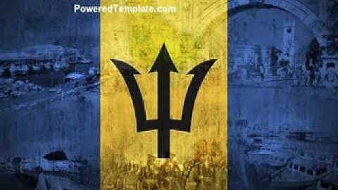 Barbados PowerPoint Template by PoweredTemplate.com