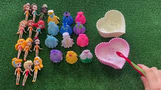 ASMR Unboxing Mattel Disney Princess Spin & Reveal Surprise Dolls! Satisfying video Review Toys
