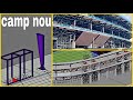 في معقل برشلونة شرح تفصيلي لتصميم المدرجات والأسقف الجديدة   #كأس_العالم_2030 #الكامب_نو