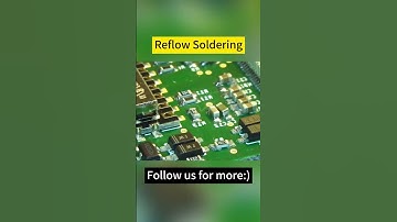 In 15 seconds, learn what reflow soldering is!💙#reflow #soldering #pcb  #smt #electronics