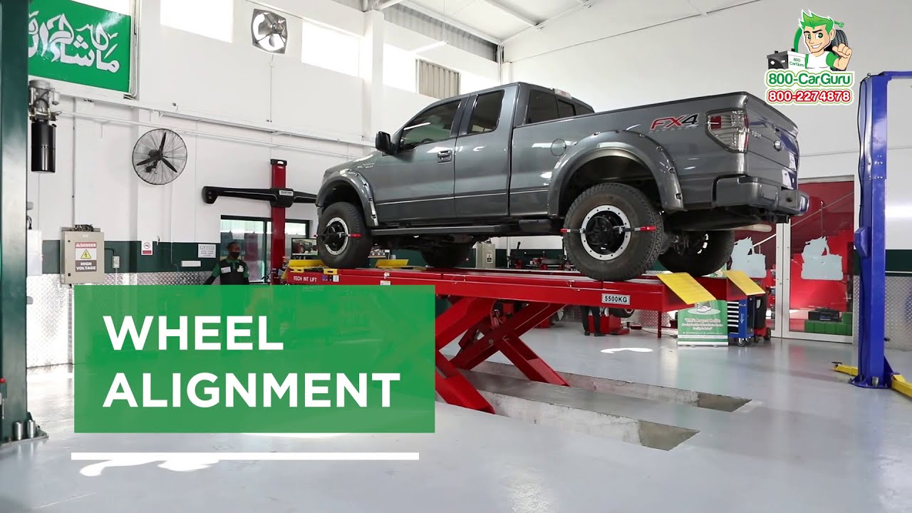 Car Wheel Alignment Service | 800 Car Guru | UAE's Largest Car Repair & Service Centre 