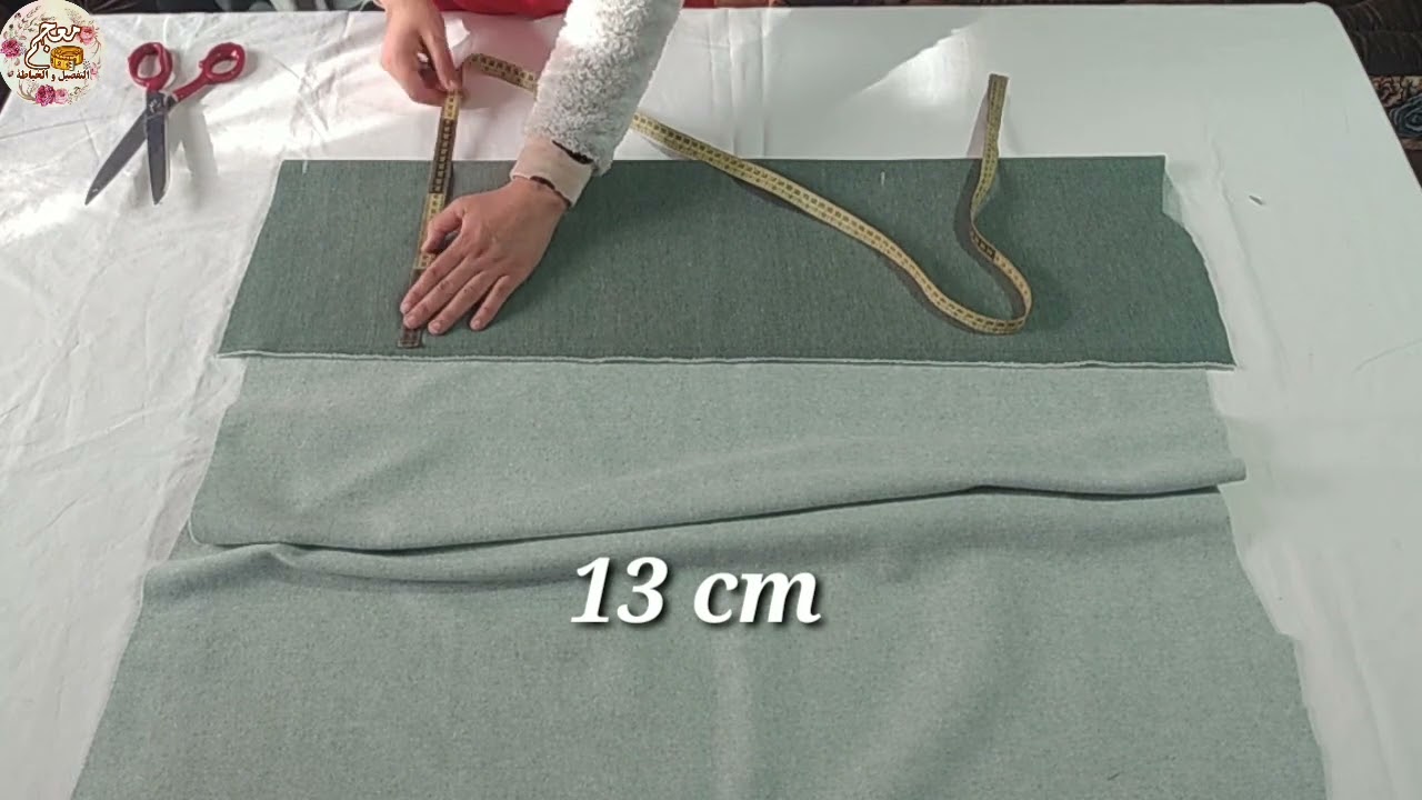 طريقة تفصيل مونطو رائع بكل سهولة وبدون تعقيدات