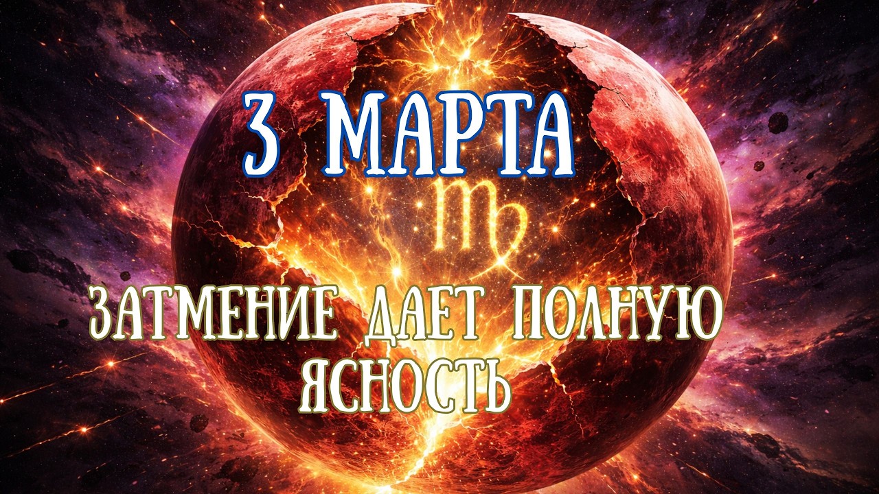 марта 2026 — день, после которого всё изменится. Полное лунное затмение в Деве