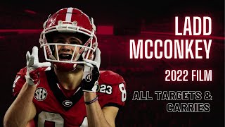 Ladd McConkey 2022 Film  All Targets and Carries