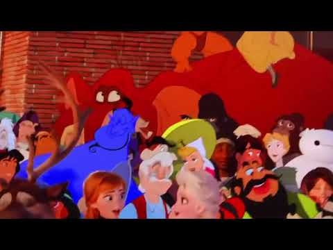 Once Upon a Studio but only when Kuzco appears on screen