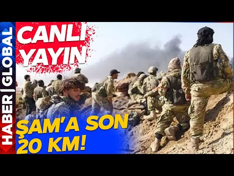 CANLI | Şama 20 Km Kaldı! Muhalifler Sanameyni Ele Geçirdi: Esad Düştü Düşecek