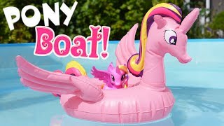 PRINCESS CADANCE BOAT! Weird Fake My Little Pony Princess | MLP Fever