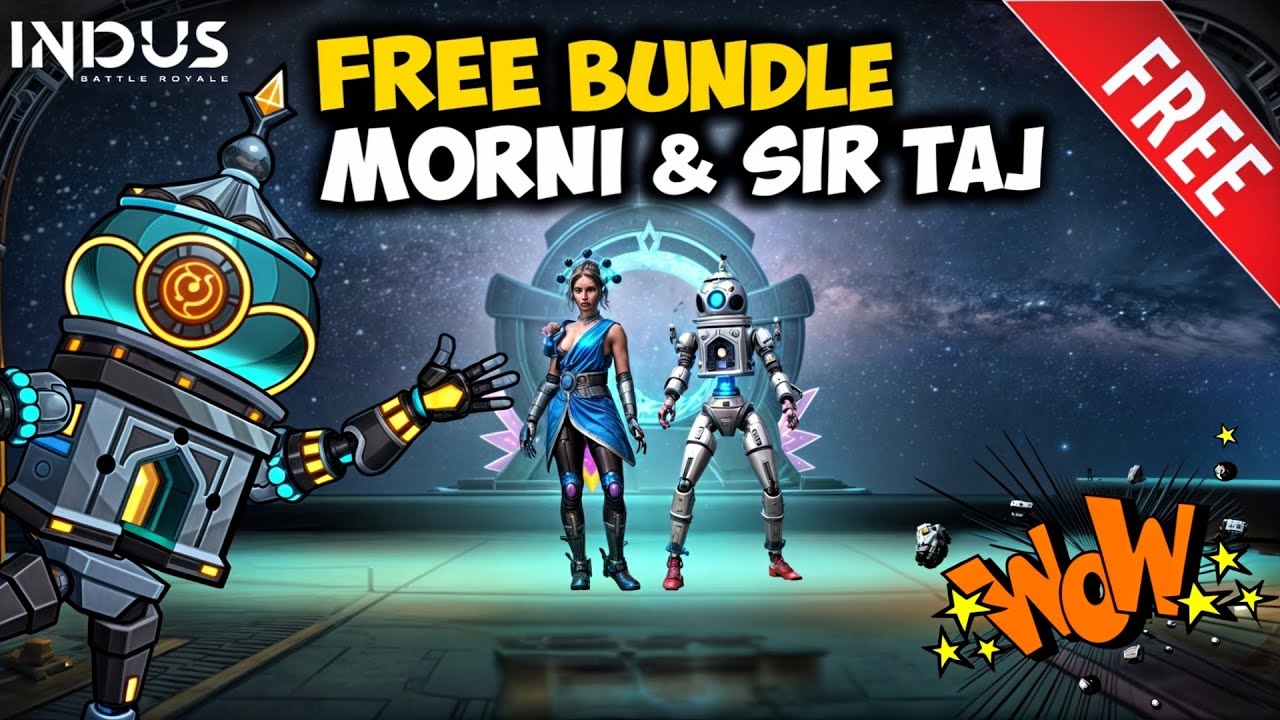 FREE MORNI & SIR TAJ BUNDLE 😱 | INDUS BATTLE ROYALE | 