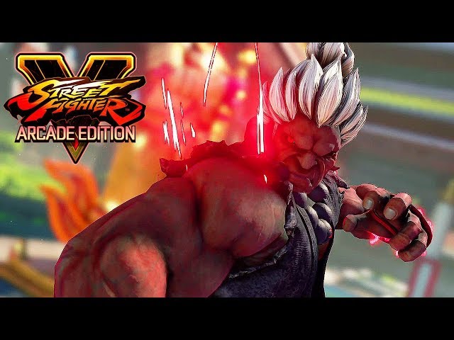 Street Fighter V - Akuma Arcade Mode (HARD) 