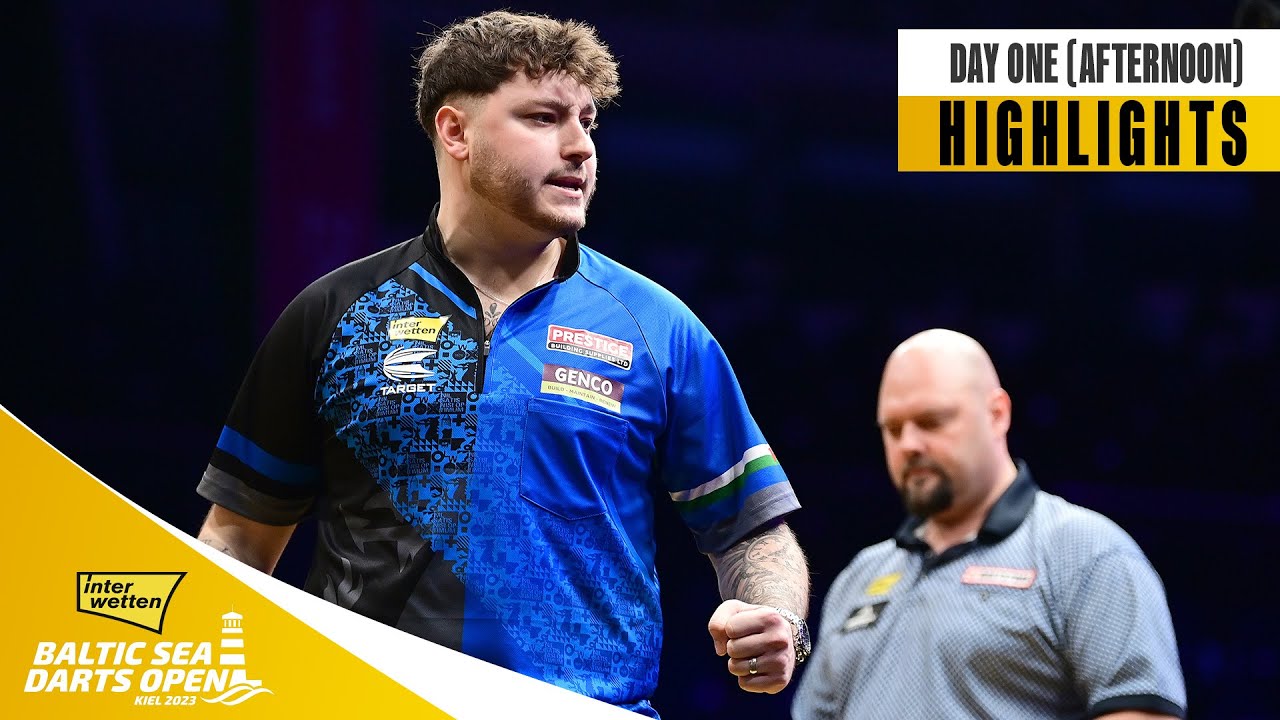 The Euro Tour is BACK! Day One Afternoon Highlights | 2023 Interwetten Baltic Sea Darts Open ...