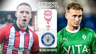 Lincoln City vs. Stockport County: Extended Highlights | EFL League One | CBS Sports Golazo