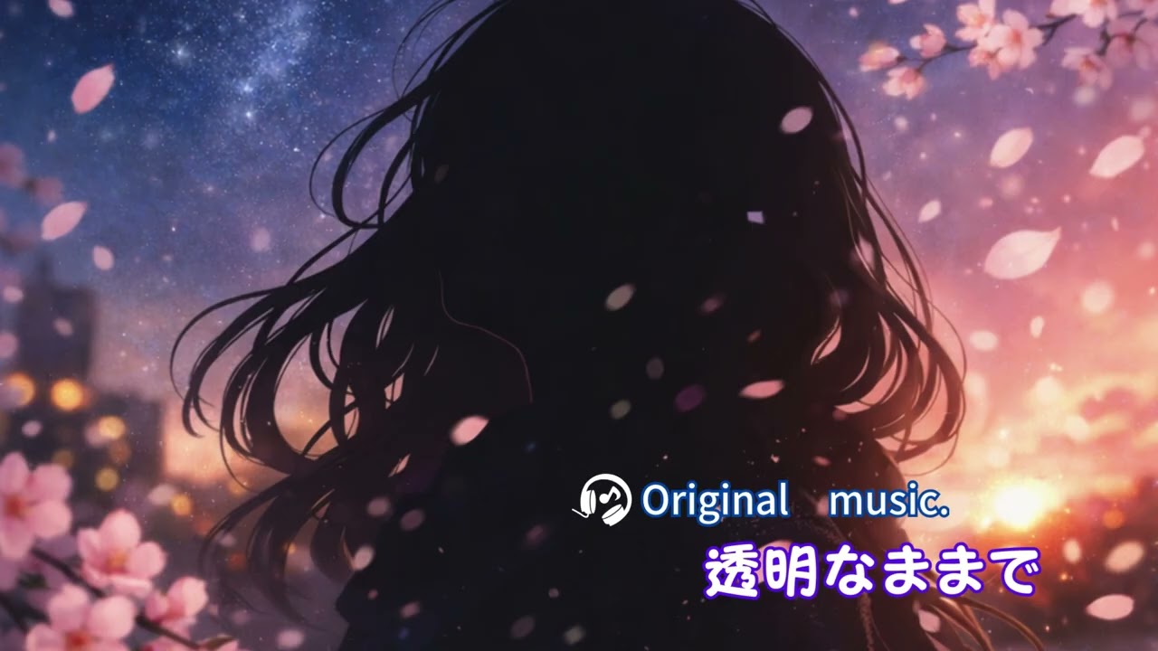 オリジナルサウンド🌟透明なままで🌟 #musicvideo #originalsong #originalmusicvideo